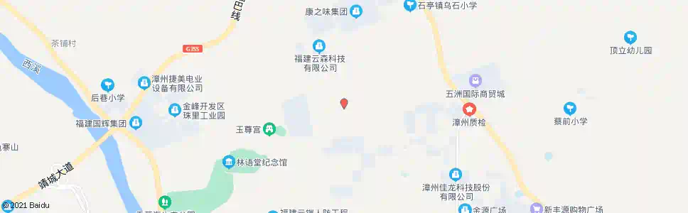 漳州塘边村_公交站地图_漳州公交_妙搜公交查询2025