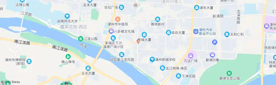 漳州芗城中医院_公交站地图_漳州公交_妙搜公交查询2025