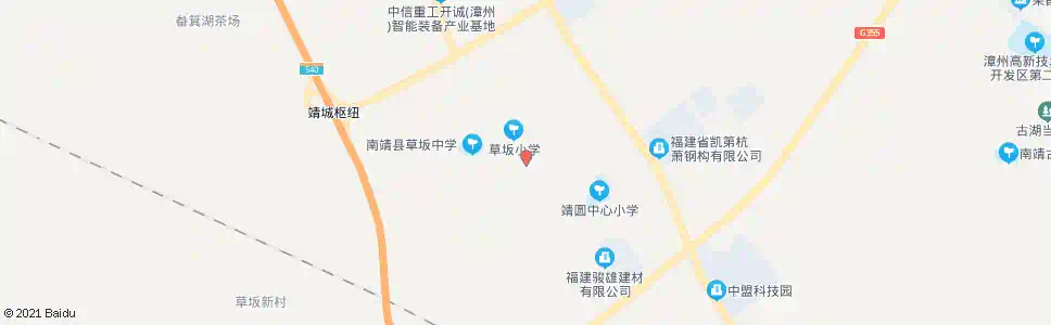 漳州草坂村_公交站地图_漳州公交_妙搜公交查询2025