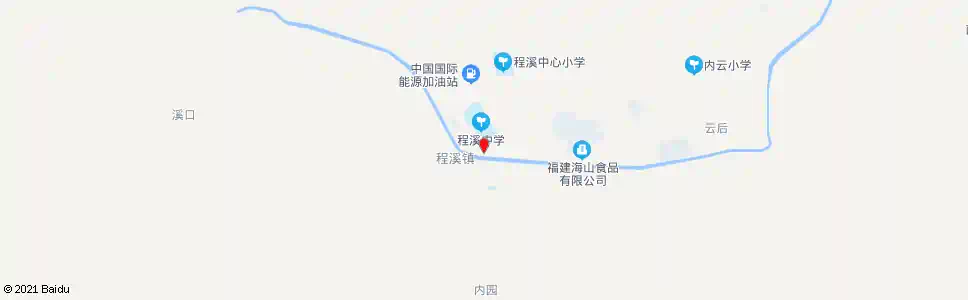 漳州程溪_公交站地图_漳州公交_妙搜公交查询2025