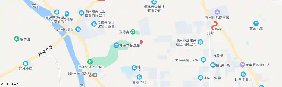 漳州林语堂文化园东门_公交站地图_漳州公交_妙搜公交查询2025