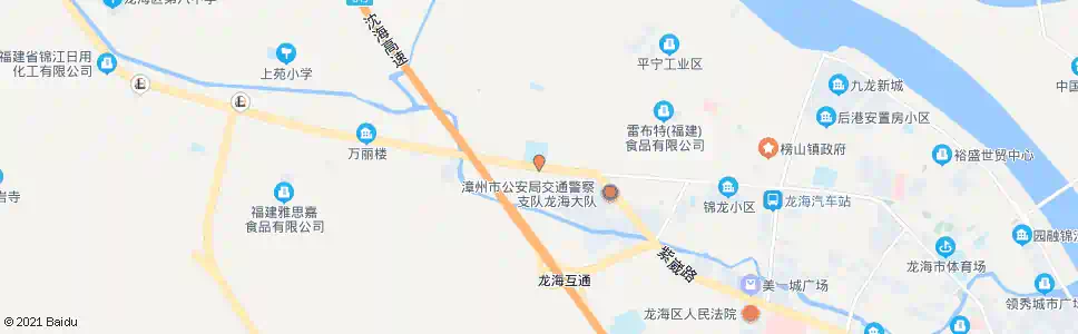 漳州榜山中学_公交站地图_漳州公交_妙搜公交查询2025