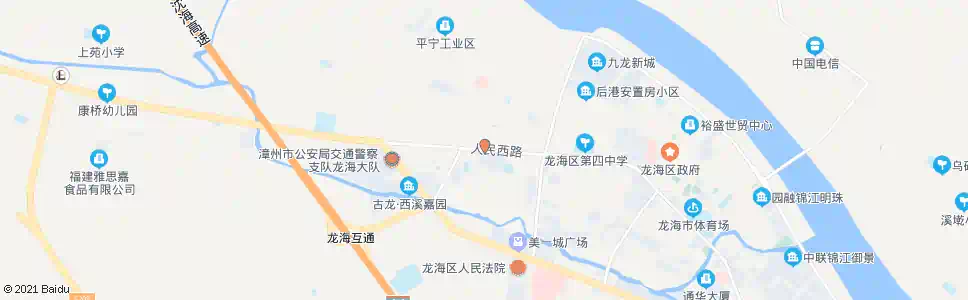 漳州锦龙小区_公交站地图_漳州公交_妙搜公交查询2025