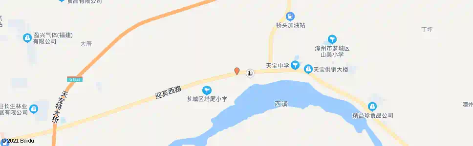 漳州塔尾路口_公交站地图_漳州公交_妙搜公交查询2025