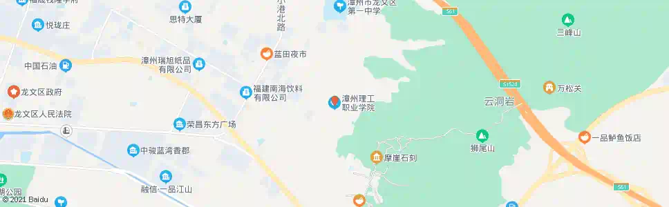 漳州理工学院_公交站地图_漳州公交_妙搜公交查询2025