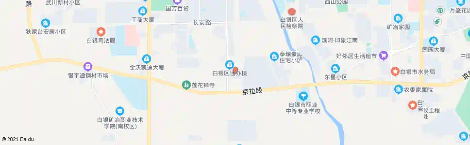 白银白银区政府_公交站地图_白银公交_妙搜公交查询2025