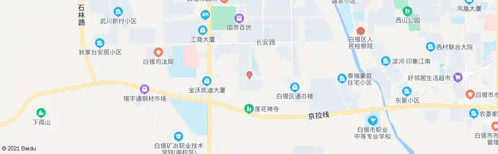 白银二七九社区_公交站地图_白银公交_妙搜公交查询2025