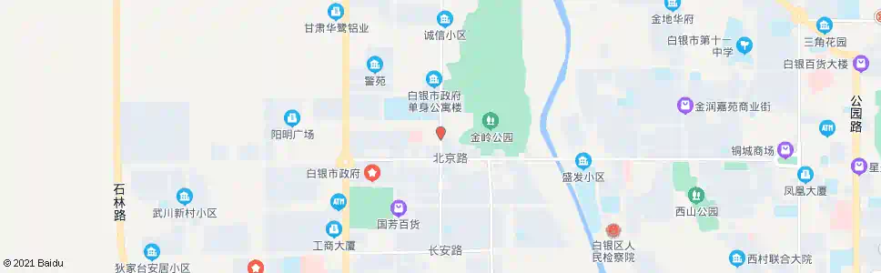 白银红军疗养基地_公交站地图_白银公交_妙搜公交查询2025