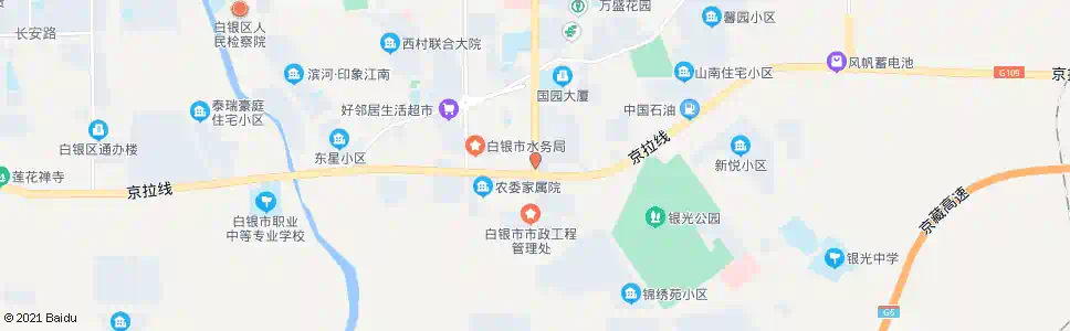 白银通达饭店_公交站地图_白银公交_妙搜公交查询2025