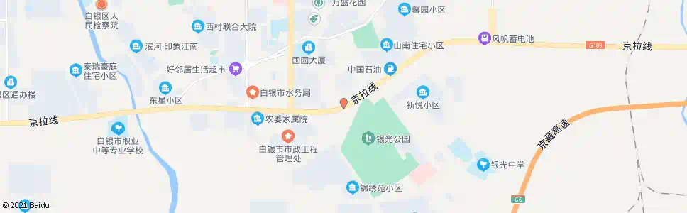 白银熟食品加工基地_公交站地图_白银公交_妙搜公交查询2025