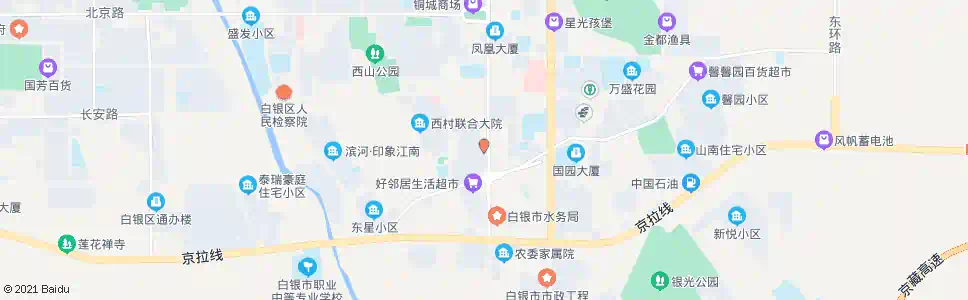 白银供电局_公交站地图_白银公交_妙搜公交查询2025