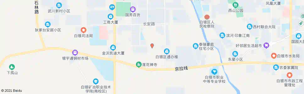 白银大坝滩_公交站地图_白银公交_妙搜公交查询2025