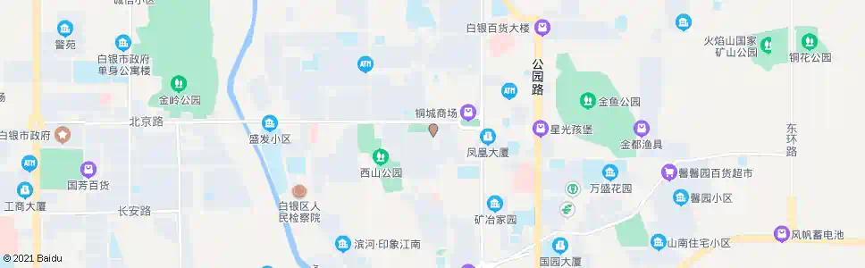 白银针织厂家属院_公交站地图_白银公交_妙搜公交查询2025