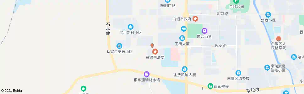 白银中集华骏_公交站地图_白银公交_妙搜公交查询2025