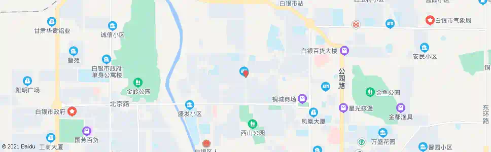 白银祥和嘉园_公交站地图_白银公交_妙搜公交查询2025