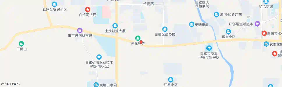 白银营房路口_公交站地图_白银公交_妙搜公交查询2025