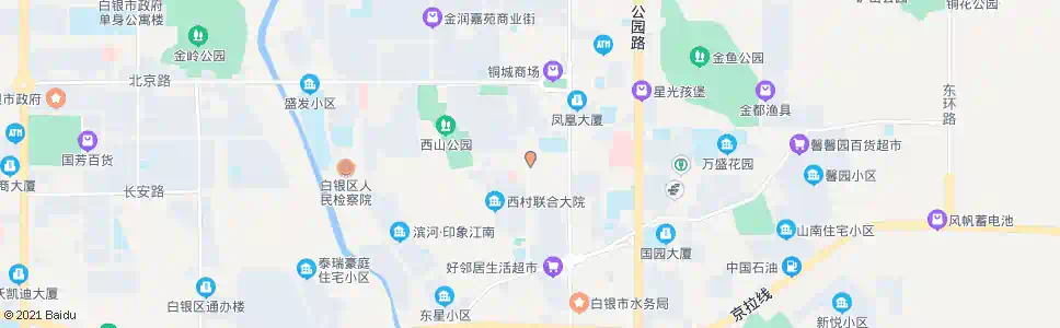 白银西村什字_公交站地图_白银公交_妙搜公交查询2025