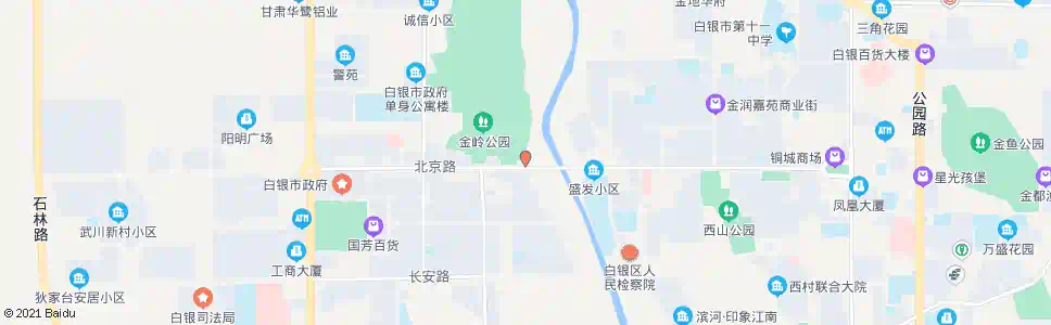 白银华通印刷厂_公交站地图_白银公交_妙搜公交查询2025