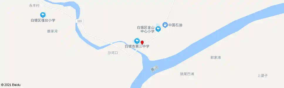 白银公司三中_公交站地图_白银公交_妙搜公交查询2025