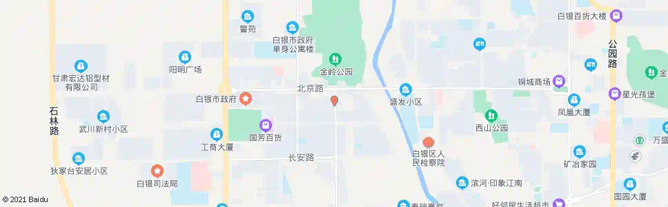 白银纺织路街道_公交站地图_白银公交_妙搜公交查询2025
