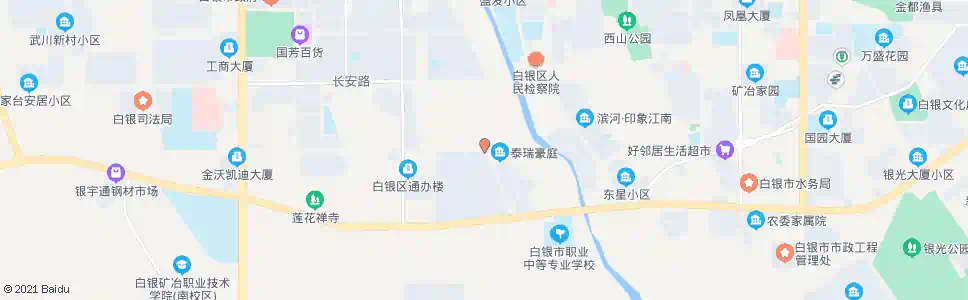 白银公交家属院_公交站地图_白银公交_妙搜公交查询2025
