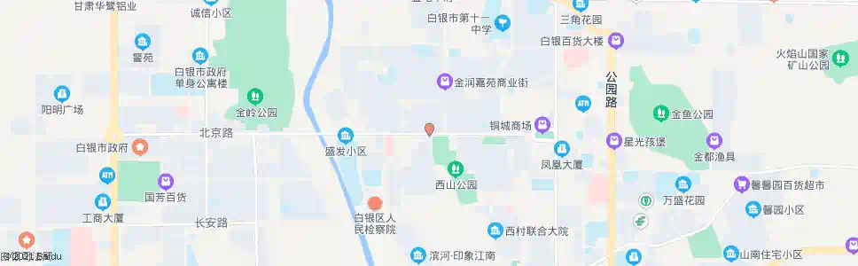 白银西山公园_公交站地图_白银公交_妙搜公交查询2025