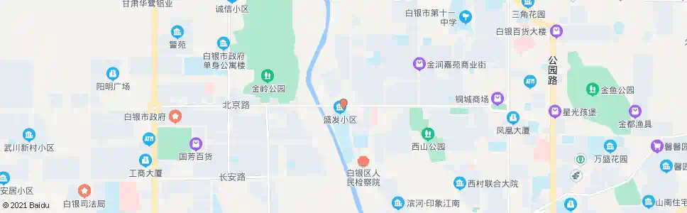 白银铝厂家属院_公交站地图_白银公交_妙搜公交查询2025
