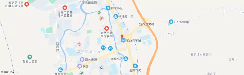 定西公路管路料场_公交站地图_定西公交_妙搜公交查询2025
