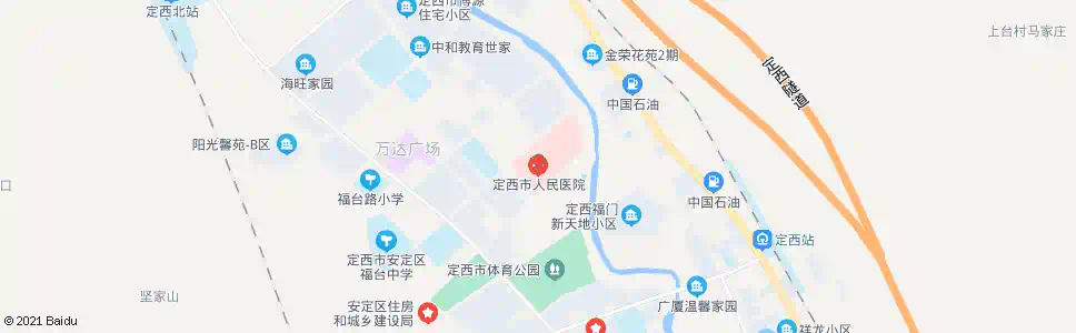 定西市医院_公交站地图_定西公交_妙搜公交查询2025