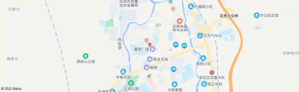 定西四号小区_公交站地图_定西公交_妙搜公交查询2025