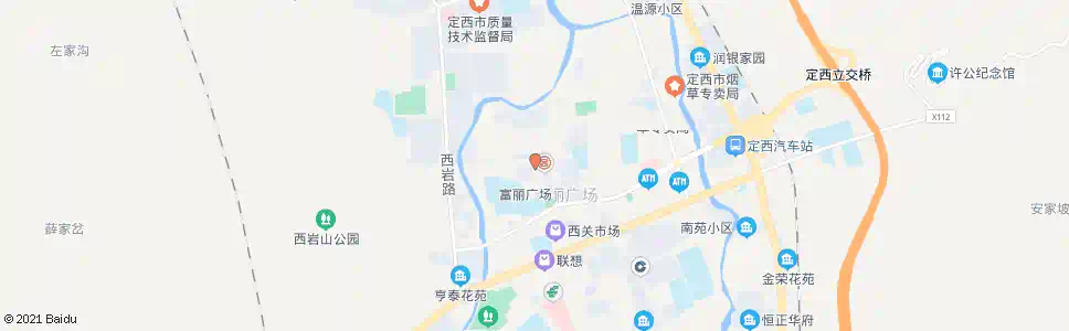 定西市检察院_公交站地图_定西公交_妙搜公交查询2025
