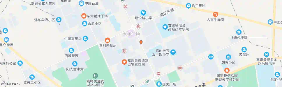 嘉峪关新华超市_公交站地图_嘉峪关公交_妙搜公交查询2025