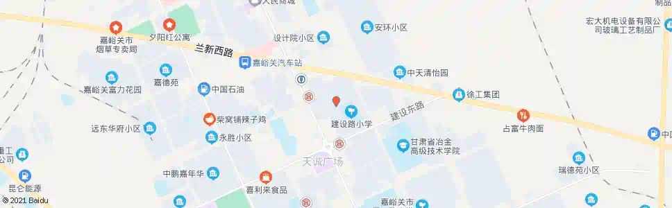 嘉峪关兰新小区_公交站地图_嘉峪关公交_妙搜公交查询2025