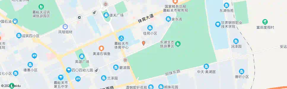 嘉峪关步行街东门_公交站地图_嘉峪关公交_妙搜公交查询2025