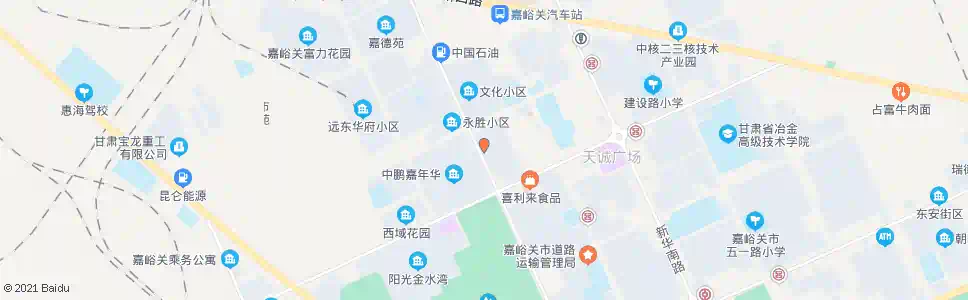 嘉峪关祁连街区_公交站地图_嘉峪关公交_妙搜公交查询2025