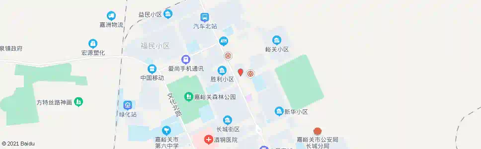 嘉峪关三中路口_公交站地图_嘉峪关公交_妙搜公交查询2025