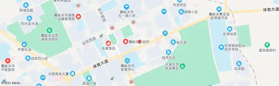 嘉峪关朝阳街区_公交站地图_嘉峪关公交_妙搜公交查询2025