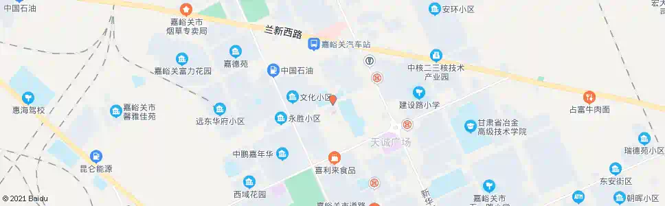 嘉峪关河口西_公交站地图_嘉峪关公交_妙搜公交查询2025