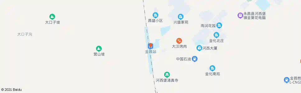 金昌金昌师范_公交站地图_金昌公交_妙搜公交查询2025