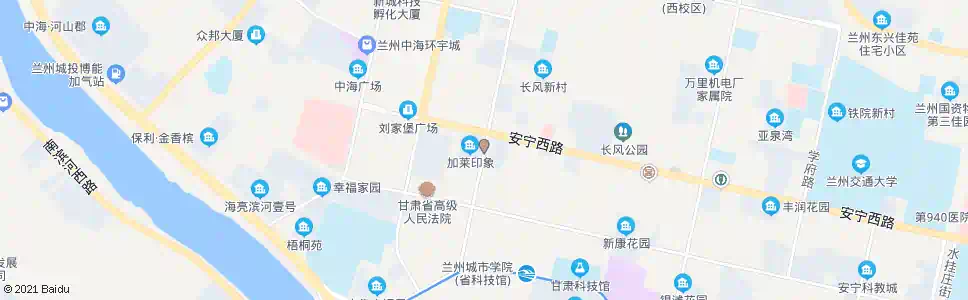 兰州刘家堡_公交站地图_兰州公交_妙搜公交查询2025
