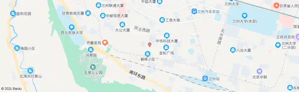 兰州市二医院_公交站地图_兰州公交_妙搜公交查询2025