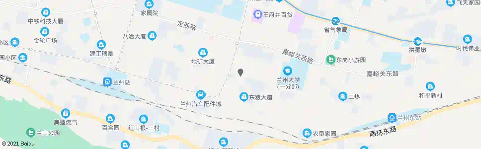 兰州省军干所_公交站地图_兰州公交_妙搜公交查询2025