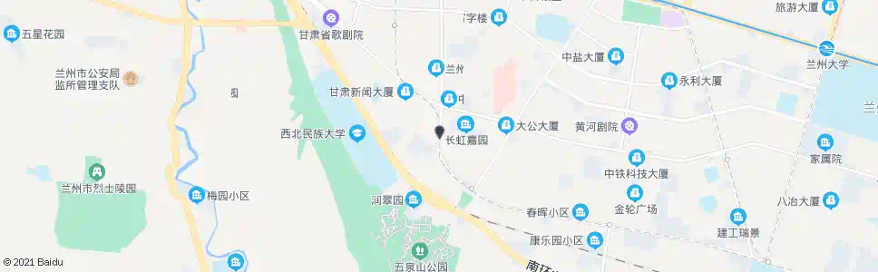 兰州兰州二十七中_公交站地图_兰州公交_妙搜公交查询2025
