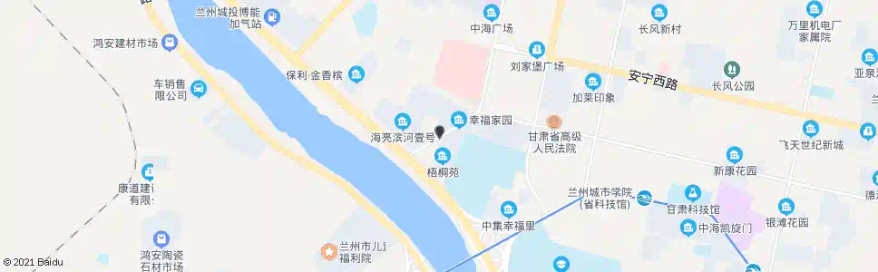兰州莫高大道南口_公交站地图_兰州公交_妙搜公交查询2025