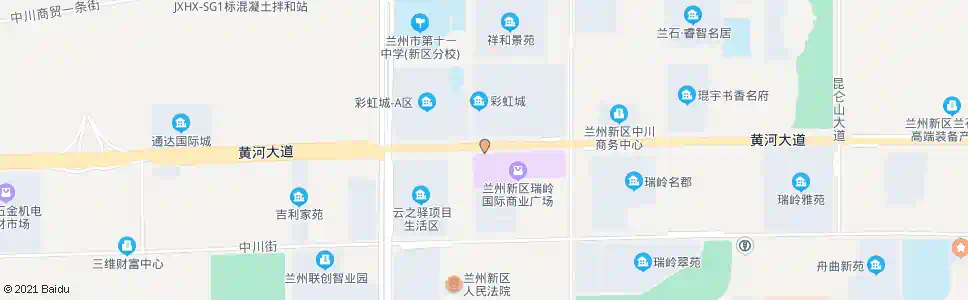 兰州彩虹城南门_公交站地图_兰州公交_妙搜公交查询2025
