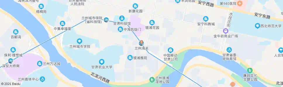 兰州海关_公交站地图_兰州公交_妙搜公交查询2025