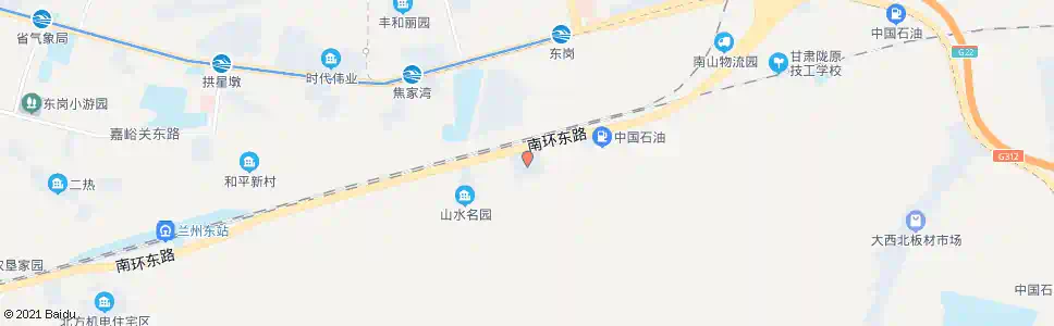 兰州南山汽车服务城_公交站地图_兰州公交_妙搜公交查询2025