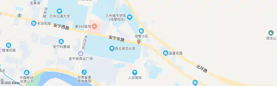 兰州培黎广场_公交站地图_兰州公交_妙搜公交查询2025