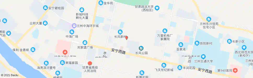 兰州长风医院_公交站地图_兰州公交_妙搜公交查询2025