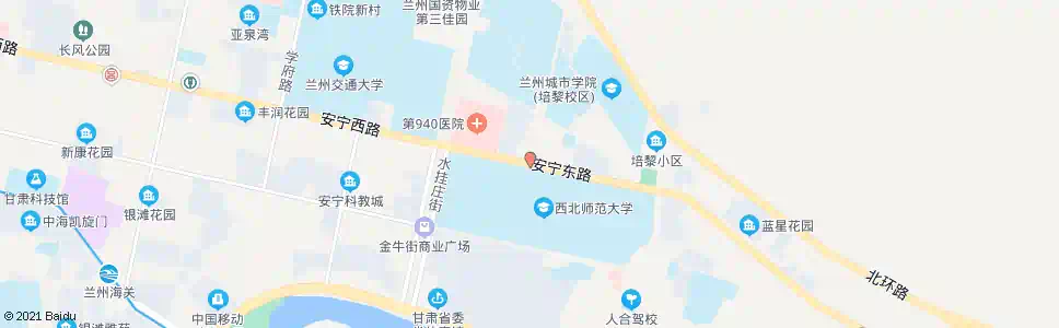 兰州西北师大站_公交站地图_兰州公交_妙搜公交查询2025